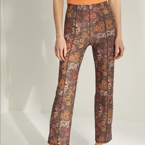 aritzia floral demi pants